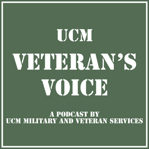 UCM Veteran's Voice logo